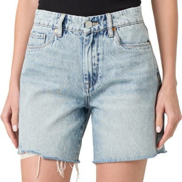 NEW! NWT! The Warren Chew Hem Cutoff Denim Shorts BLANKNYC - Love Fest SZ 27 - Picture 3 of 5